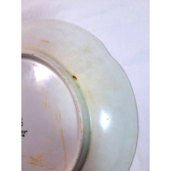 Antique J&C Louise Bavaria 1898-1923 Raspberry Black Berry Fruit Blossom Plate - Picture 11 of 12